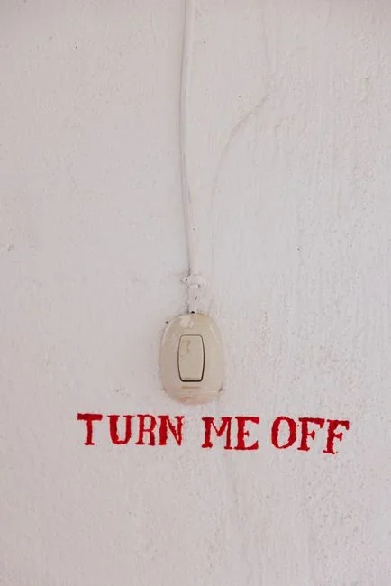 Obsessively switching off lights that are already efficient LEDs. Saving twist ties, rubber bands, and margarine tubs "just in case." Reusing aluminum